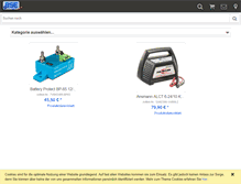 Tablet Screenshot of bse-usv-technik.de